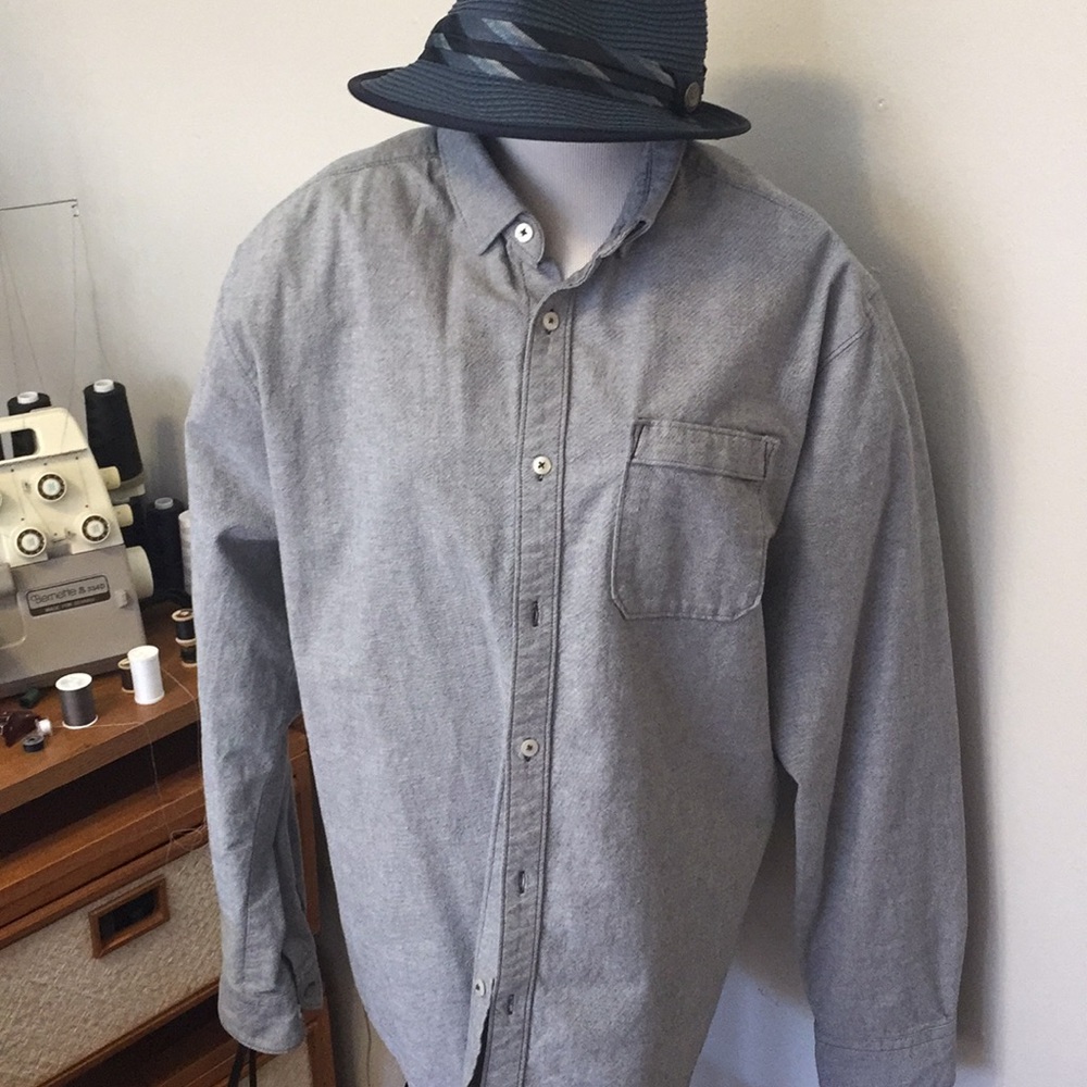 Under armor heat gear button down.